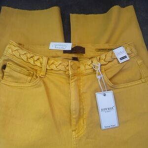 Judy Blue High Rise Yellow Jeans